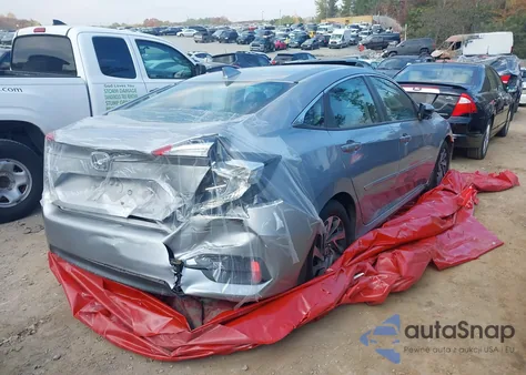 2018 Honda Civic Ex из США, поврежденный, VIN 2HGFC2F86JH570495